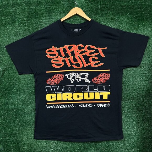 Street Style World Circuit Racing T-Shirt Size Large - Picture 1 of 5